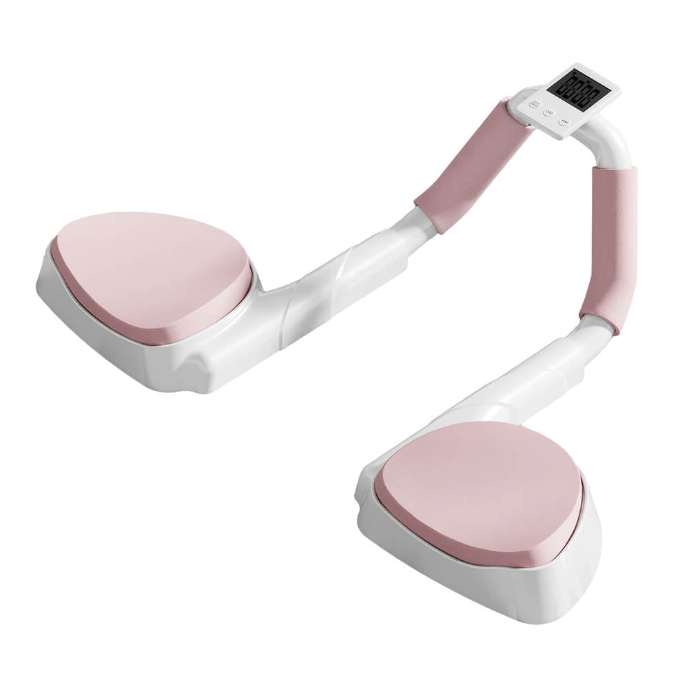 Plank Support Core Trainer with Adjustable Width and Timer