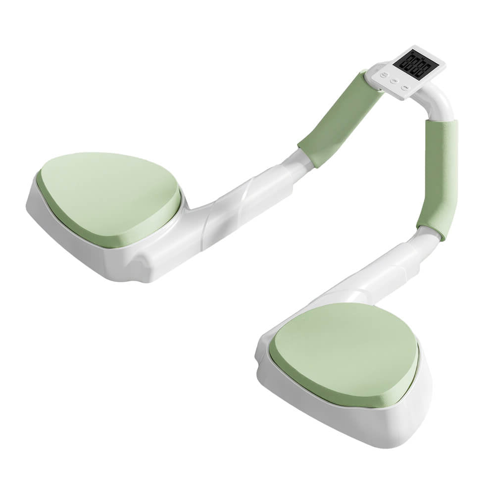 Plank Support Core Trainer with Adjustable Width and Timer