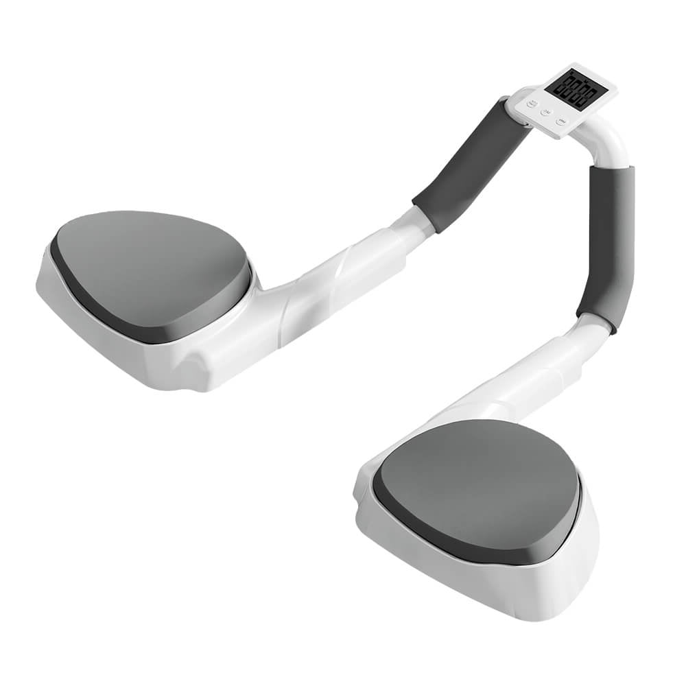 Plank Support Core Trainer with Adjustable Width and Timer